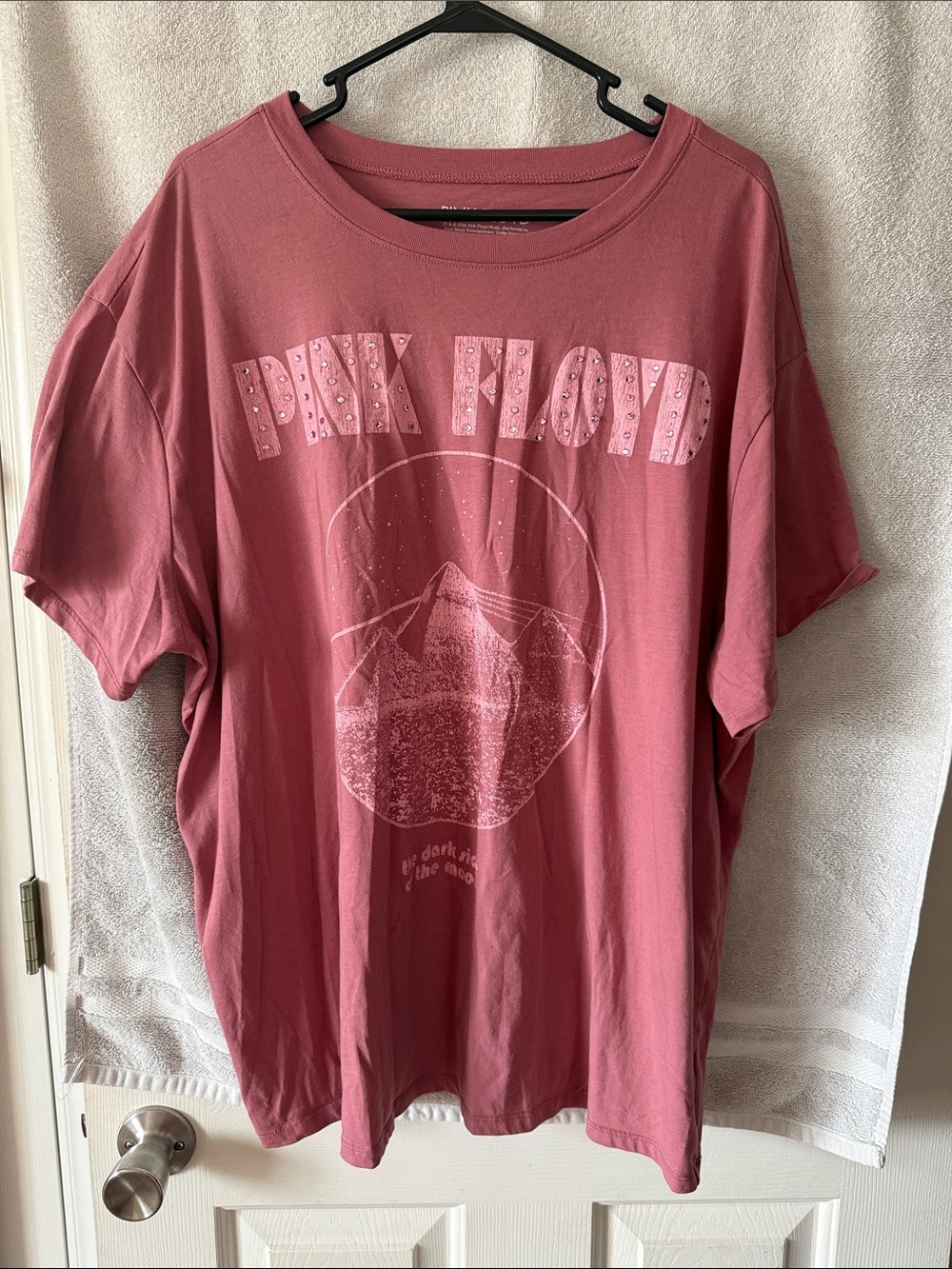 torrid Dusty Rose Pink Floyd Graphic Long Sleeve Tee